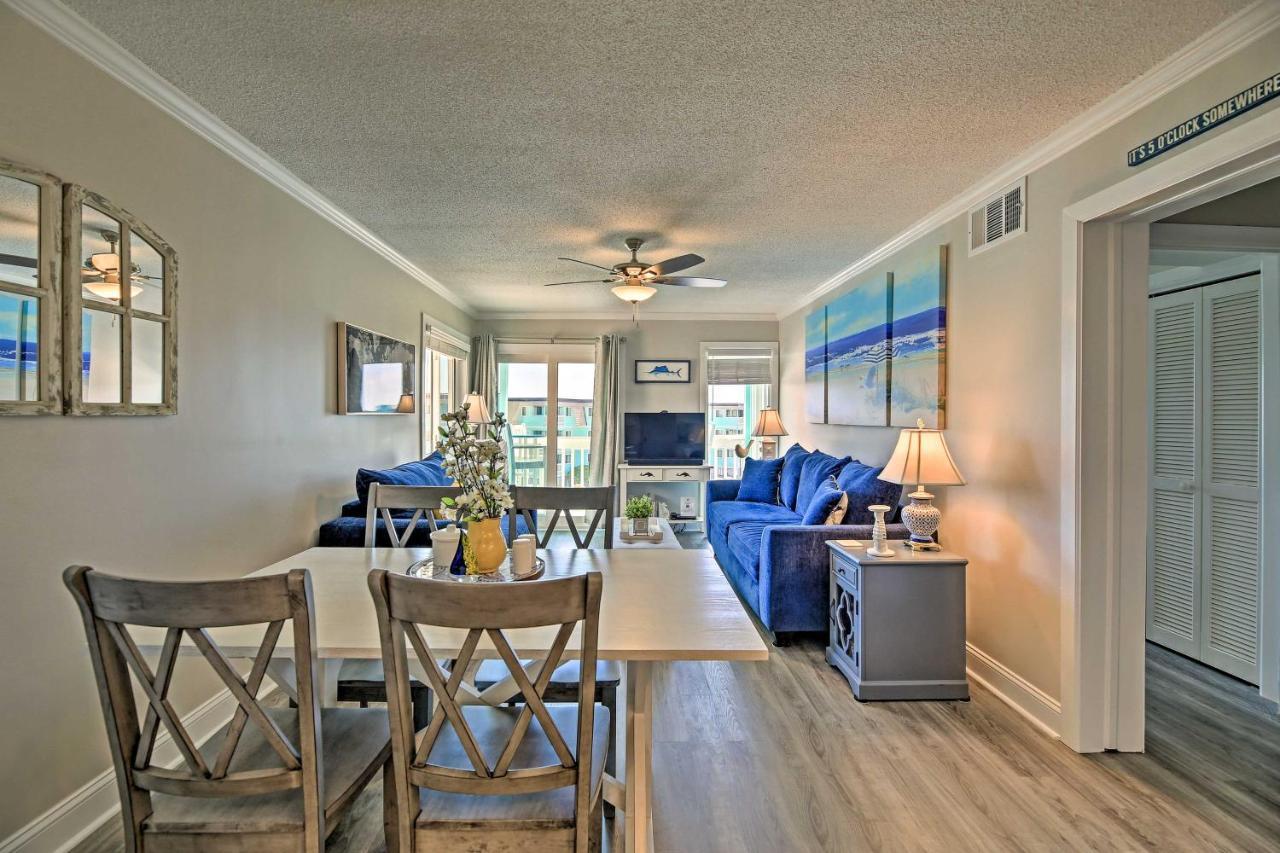 Walk To Beach Ocean-View Atlantic Beach Condo! Exterior photo